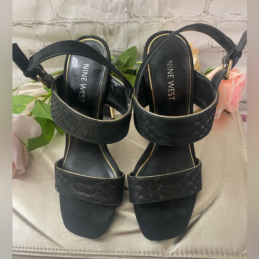 Nine West Black Women's Sandals